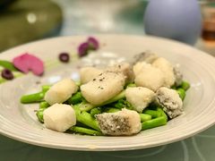 芦笋银鳕鱼-甜阿姨·天台花园私房菜(万松园店)
