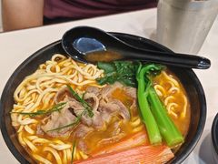 冬阴功汤肥牛蟹柳意面-華歡冰室-WahFoon(吉大店)