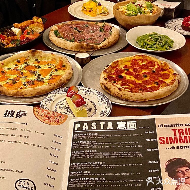 一定要和饭搭子来的意大利餐厅🍕好好吃！