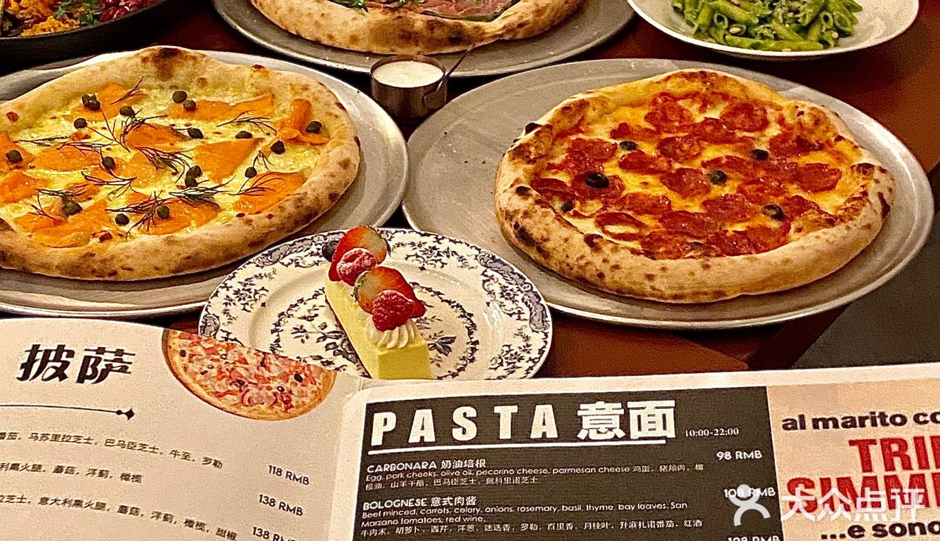 一定要和饭搭子来的意大利餐厅🍕好好吃！