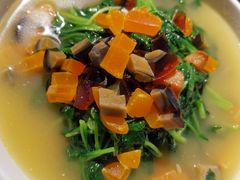 金银蛋上汤时蔬-金枝玉叶上海人家食府(三里河店)