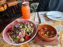 培根蘑菇色拉-BROWNSTONE布朗石西班牙餐厅(富城店)