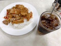 蒜蓉猪扒饭-好好滋味茶餐厅