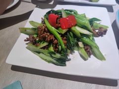 生炒菜心鸡杂-张记旺角食街(动物园店)