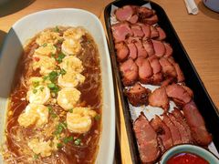 生焗蒜香虾仁-蜜桃餐厅·伴山(绿宝广场店)