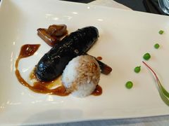 葱烧海参配乌米菌-鲁采LU STYLE(新天地店)