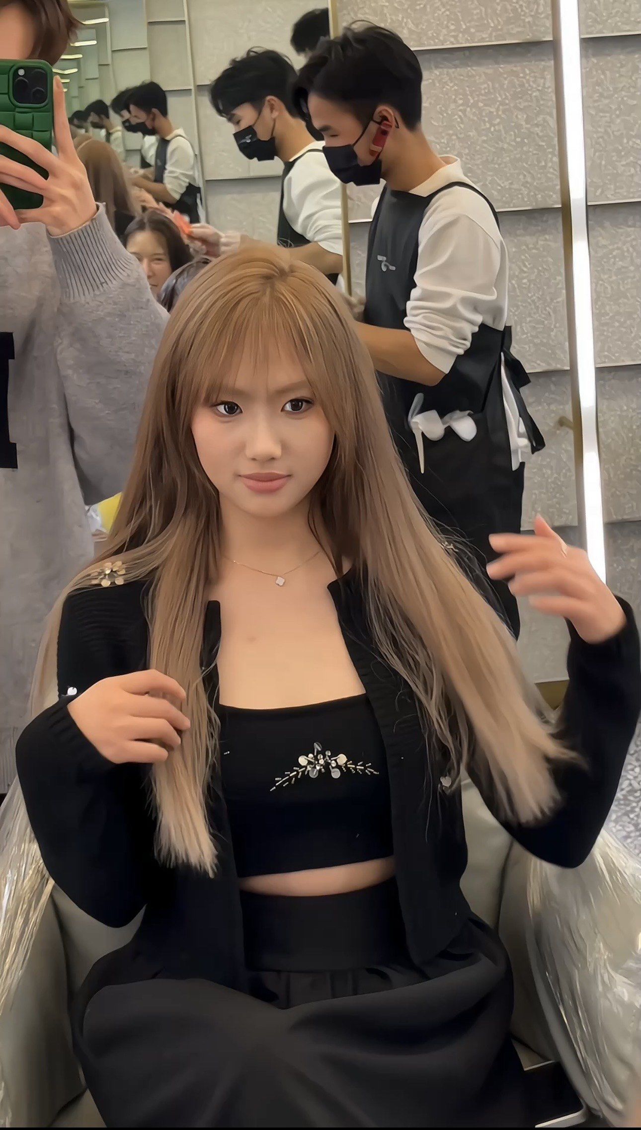 奶茶色巴黎画染