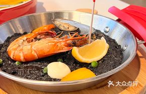 Little Elephant's Squid Ink Seafood Rice
