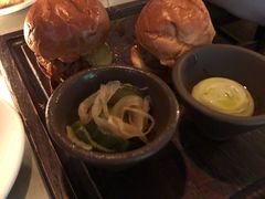 伊比利猪肉鹅肝汉堡-Ocean's Table 欧舍