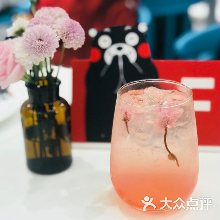 kuma land 熊本欢乐餐厅樱花气泡水图片