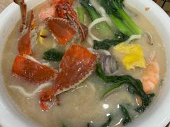梭子蟹三鲜面-木木鲜海鲜面(天一店)