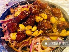 黑椒火焰牛肉粒-乾园(天河城店)