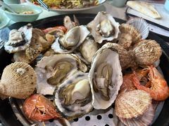 老灶蒸汽海鲜-巧克力渔家.小船海鲜胶东菜(万平口店)