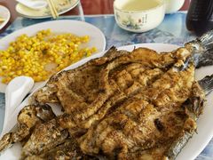 -北京龙庆四季香农家饭庄·灶台鱼·碳烤虹鳟鱼(龙庆峡店)
