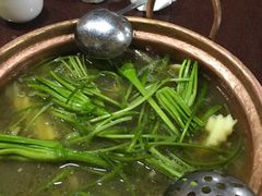 新鲜的蔬菜-银同牦牛肉火锅