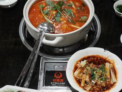 酸汤豆米小锅-黔府豆米火锅野菜馆(南马店)