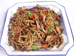脆笋炒土腊肉-电白食府(园岭三街店)