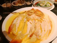 鸡油蒸风干东星斑-甄御•海鲜新青岛菜(麦岛店)