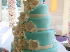 翻糖婚礼蛋糕-爱之婚礼蛋糕(建外SOHO西区店)