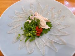 河豚鱼菊盛薄切-天正河鲀·河豚亭(大连店)
