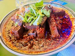 自制辣子蒜羊血-阿记烧烤(英达路店)