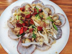 油泼扇贝-来之顺海鲜菜馆·青岛菜(栈桥店)
