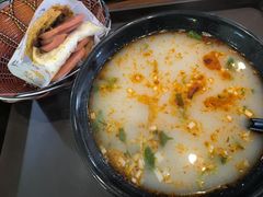 -万红路羊汤烧饼店(将台路店)