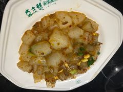 盛志望经典炒凉粉-清真盛志望麻酱酿皮·非遗老字号