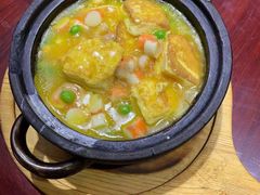 石锅乾隆豆腐-半亩方塘酒楼