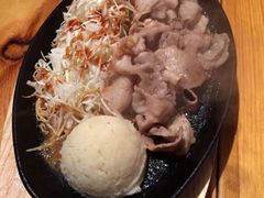 铁板生姜烧肉-铃木食堂(帽儿胡同店)