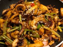 爆炒章鱼-小菜园新徽菜(芜湖万达店)