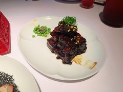 桂花糖醋肉排-悦轩中餐厅·高空江景·杭州柏悦酒店