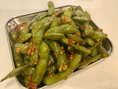 椒麻毛豆-白仁仔· 活烤海鲜 宵夜(豫园店)