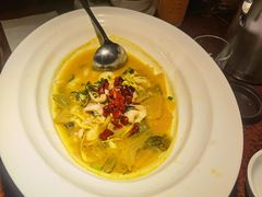 金汤酸菜鲈鱼-绿茶餐厅(华联万柳店)