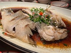 葱油鲈鱼-新白鹿餐厅(金鹰新街口店)