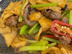 干锅千页豆腐-常赢三兄弟·清真涮肉·清真炒菜(朝阳新城店)