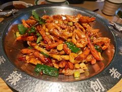 招牌全虾锅（麻辣味）-0048鲜活香辣虾·火锅(铜陵路店)