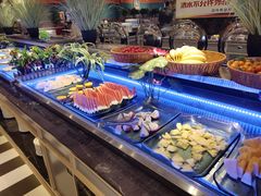 自助取餐区-韩风源烧烤涮自助餐厅(巩义店)