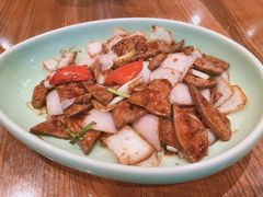 京葱爆猪肝-虎哥私房菜(馒头山店)