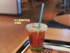 六神清柠气泡冰咖啡-肯德基(常熟百润发店)