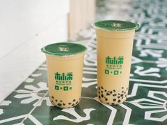 高山小种珍珠奶茶-林小柔绿豆沙牛乳(陆家嘴店)