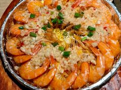 石锅蒜蓉烤虾-佬肥猫(周浦万达店)