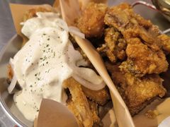 炸鸡一半一半-富乐满韩国正宗炸鸡韩国料理(虹泉路店)