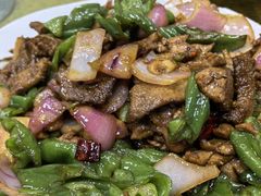 爆炒猪肝腰花-西大酒店