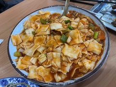 炒面片-西域老马美食(常营未来域店)