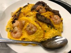 滑蛋牛肉虾仁饭-有章牛杂(石厦店)