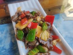 雕梅牛肉片-尽善百年古院餐厅(王家老宅店)