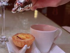 奶茶配蛋挞-8餐厅(新葡京酒店)