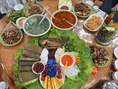 -沐毫傣泐云南菜孔雀宴•手抓饭傣味烧烤(曼听店)