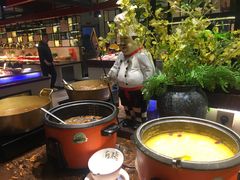 自助取餐区-釜御山海鲜烤肉火锅自助(新城市中心店)